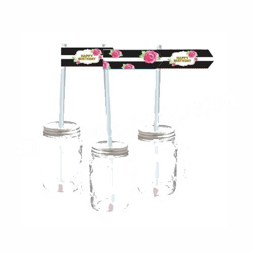 Kate Spade Theme Drink Straws — image 2