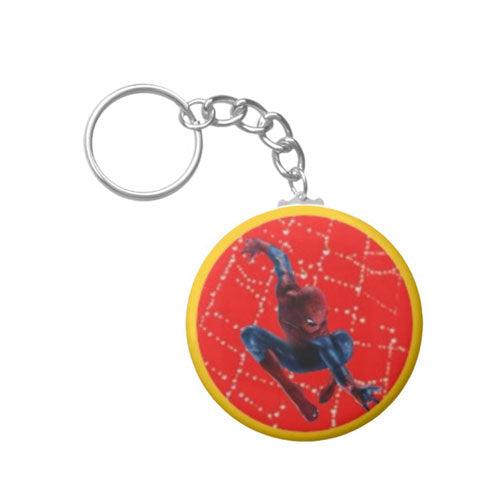 Personalised Spiderman Keychain THEME PARTIES Pretty UR Party Default Title