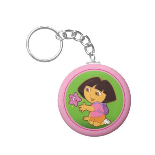 Personalised Dora The Explorer Keychain THEME PARTIES Pretty UR Party Default Title