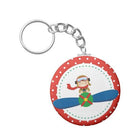 Personalised Little Aviator  Keychain THEME PARTIES Pretty UR Party Default Title