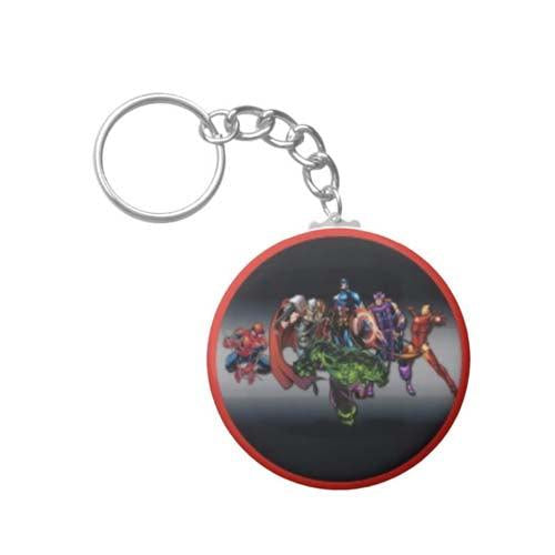 Personalised Avengers Keychain THEME PARTIES Pretty UR Party Default Title