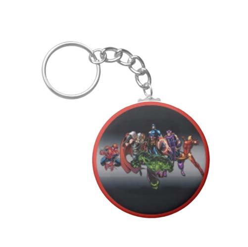 Personalised Avengers Keychain THEME PARTIES Pretty UR Party Default Title
