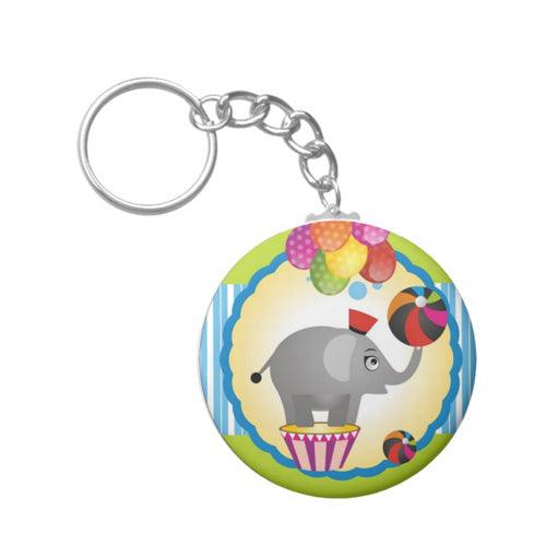 Personalised Circus Keychain THEME PARTIES Pretty UR Party Default Title