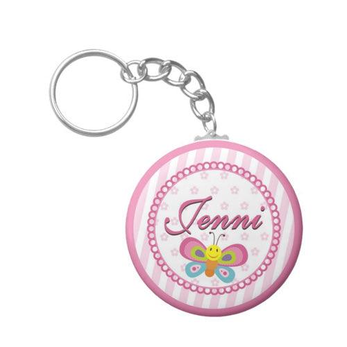Personalised Butterfly Keychain THEME PARTIES Pretty UR Party