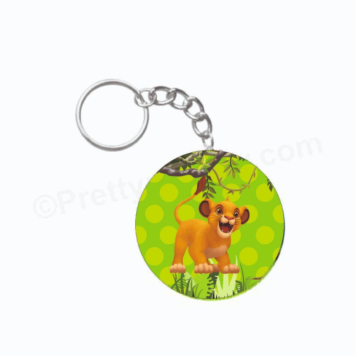 Personalized Lion King Keychain RETURN GIFTS Pretty UR Party Default Title