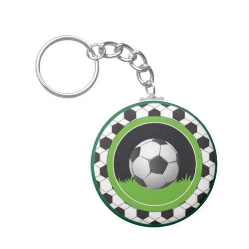 Personalised Football Keychain THEME PARTIES Pretty UR Party Default Title