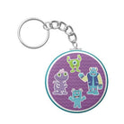 Personalised Monster Keychain THEME PARTIES Pretty UR Party Default Title