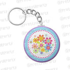 Personalised Flowers Keychain RETURN GIFTS Pretty UR Party