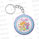 Personalised Flowers Keychain RETURN GIFTS Pretty UR Party