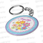 Personalised Flowers Keychain RETURN GIFTS Pretty UR Party