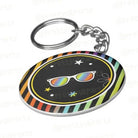 Personalised Neon Keychain THEME PARTIES Pretty UR Party Default Title