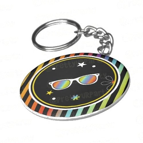 Personalised Neon Keychain