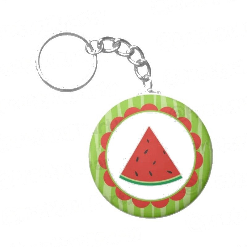 Personalised Watermelon Keychain
