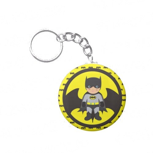 Personalised Batman Inspired Keychain