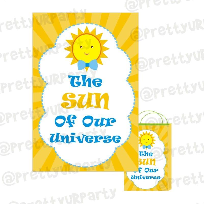 Sunshine Theme Khoi Bag / Pinata ALL PARTY SUPPLIES Pretty UR Party