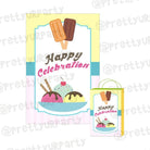 Ice Cream Theme Khoi Bag / Pinata ALL PARTY SUPPLIES Pretty UR Party