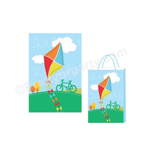 Kites Theme Khoi Bag / Pinata ALL PARTY SUPPLIES Pretty UR Party