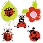 Lady Bug Theme Cutouts THEME PARTIES Pretty UR Party