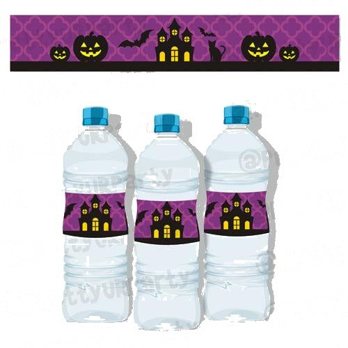 Halloween 02 Bottle Labels