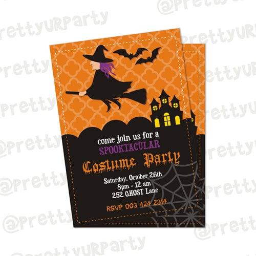 Halloween 02 Invitations ALL PARTY SUPPLIES Pretty UR Party Default Title