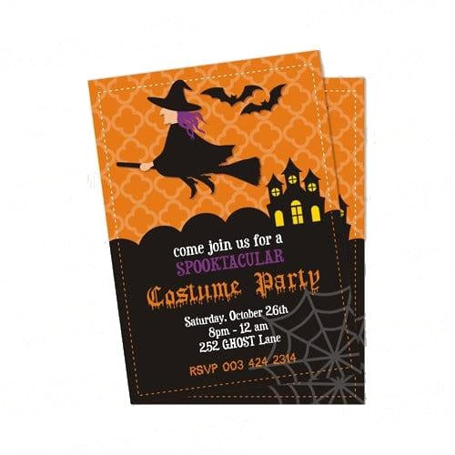 Halloween 02 Invitations