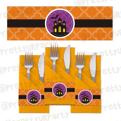 Halloween 02 Napkin Rings ALL PARTY SUPPLIES Pretty UR Party Default Title