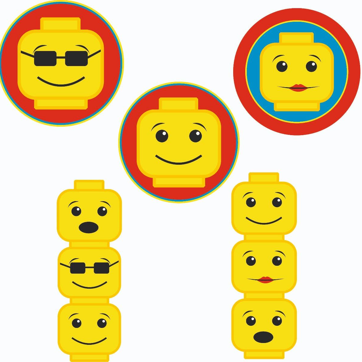 Lego Theme Cutouts THEME PARTIES Pretty UR Party