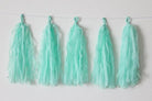 Light Blue Tassel Garland Kit - Set of 5 THEME PARTIES Pretty UR Party