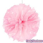 Light Pink Tissue Paper Pom Poms 20" DECORATIONS Pretty UR Party