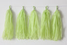 Lime Green Tassel Garland Kit - Set of 5 THEME PARTIES Pretty UR Party