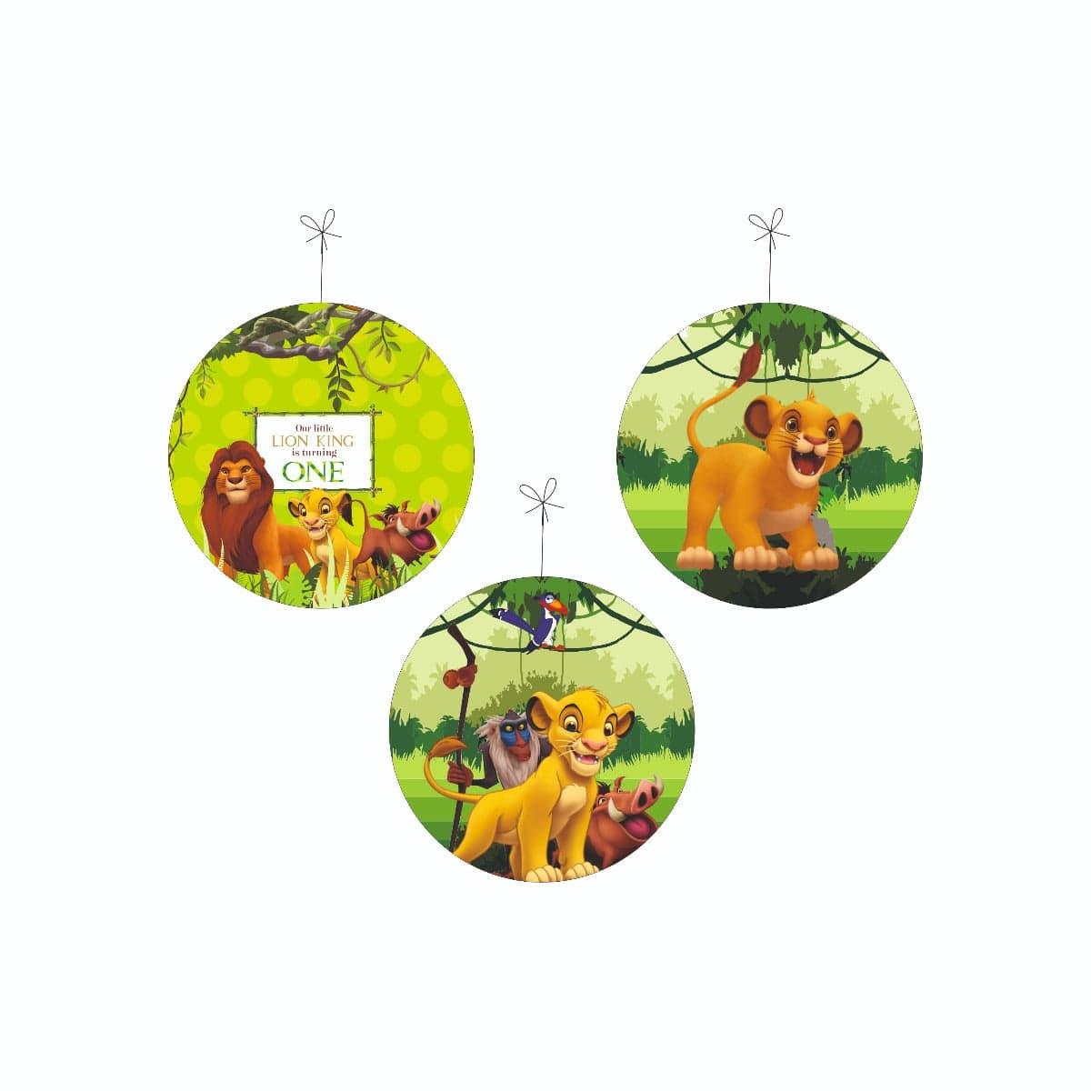 Lion King Party Decorations Package - 70 pieces Combo BIRTHDAYS Pretty UR Party