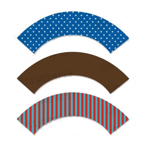 Pink and Blue Chocolate Wrappers — image 2