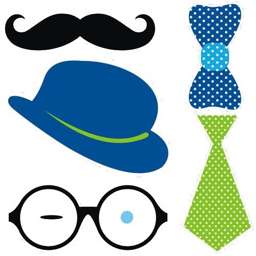 Little Man Theme Cutouts