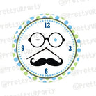 Personalised Little Man Clock THEME PARTIES Pretty UR Party Default Title