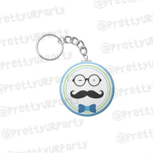 Personalised Little Man Keychain THEME PARTIES Pretty UR Party Default Title