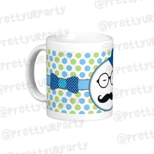 Personalised Little Man Mug THEME PARTIES Pretty UR Party