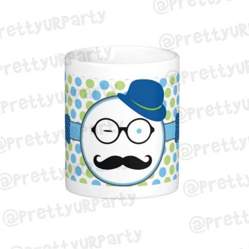 Personalised Little Man Mug THEME PARTIES Pretty UR Party Default Title