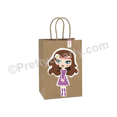 Little Miss Daisy Gift Bags - Pack of 10 ACCESSORIES Pretty UR Party