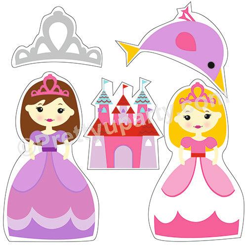 Little Princess Theme Cutouts THEME PARTIES Pretty UR Party