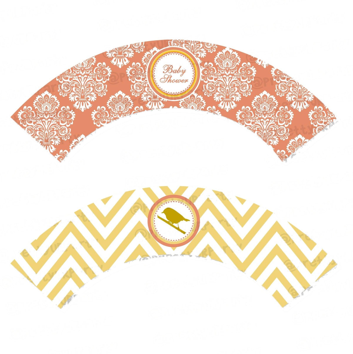 Little Bird Cupcake Wrappers