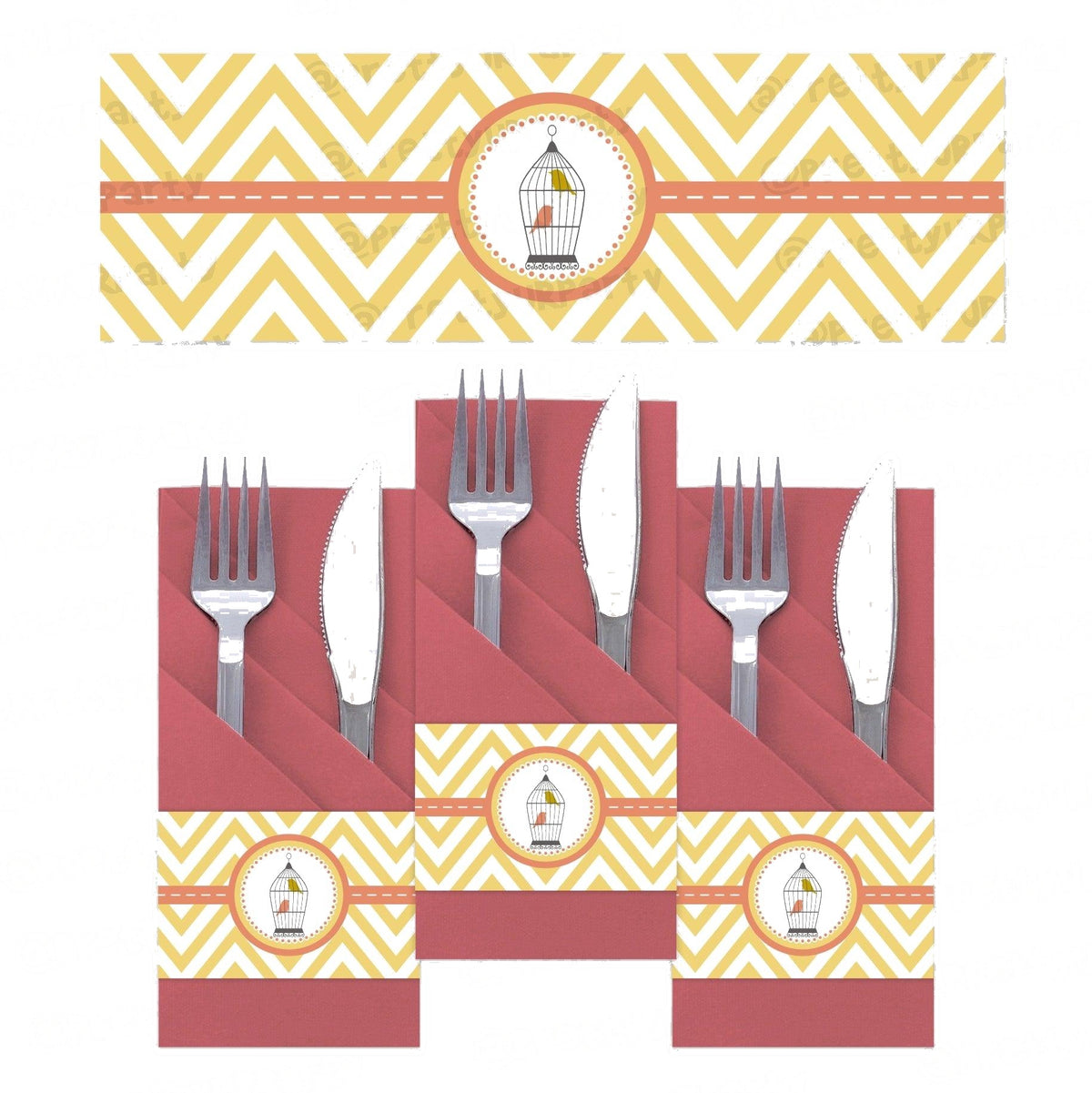 Little Bird Napkin Rings