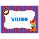 Little Cowboy Theme Entrance Banner / Door Sign THEME PARTIES Pretty UR Party Default Title