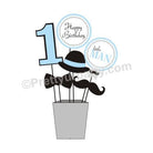 Little Man Handcrafted Centerpieces THEME PARTIES Pretty UR Party