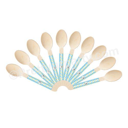 Little Man Theme Spoons TABLEWARE Pretty UR Party