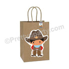 Little Wrangler Theme Gift Bags - Pack of 10 ACCESSORIES Pretty UR Party