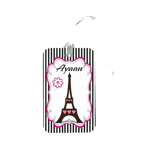 Paris Inspired Luggage Tags — image 2