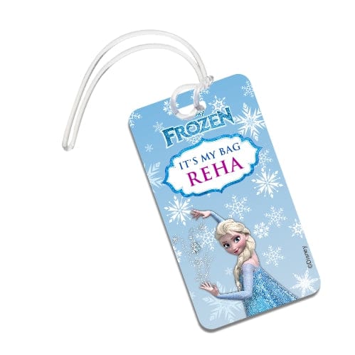 Frozen Luggage Tags PERSONALISED Pretty UR Party Elsa