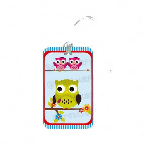 Personalized Owl Luggage Tag — image 2