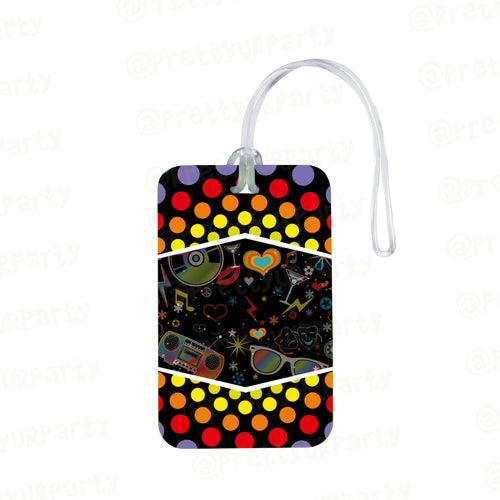 Personalized Neon Luggage Tag PERSONALISED Pretty UR Party