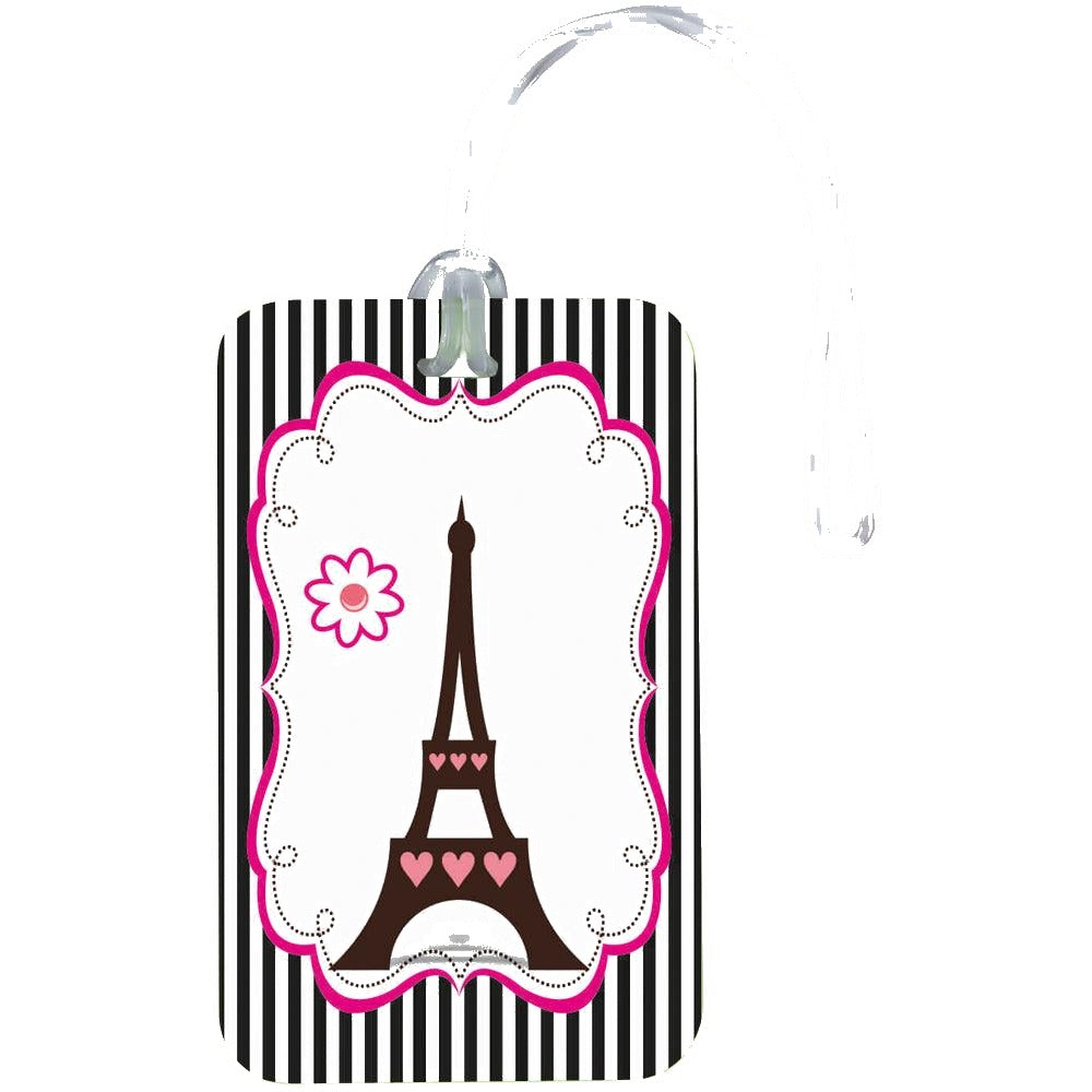 Paris Inspired Luggage Tags
